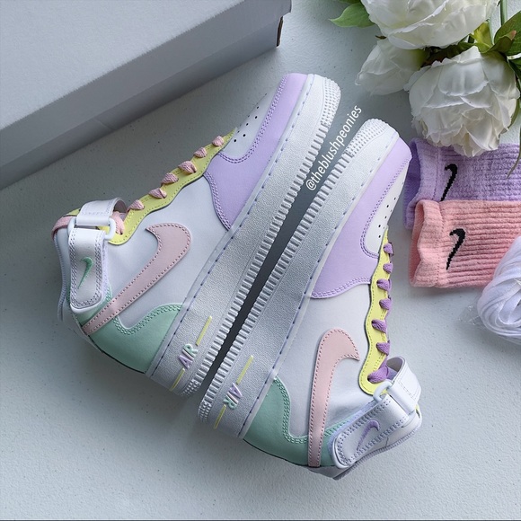 Nike Custom Air Force 1 Mid NWT - Picture 4 of 13